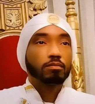 KING YAHWEH ROYAL ATTIRE! White Regal Unisex Diadem